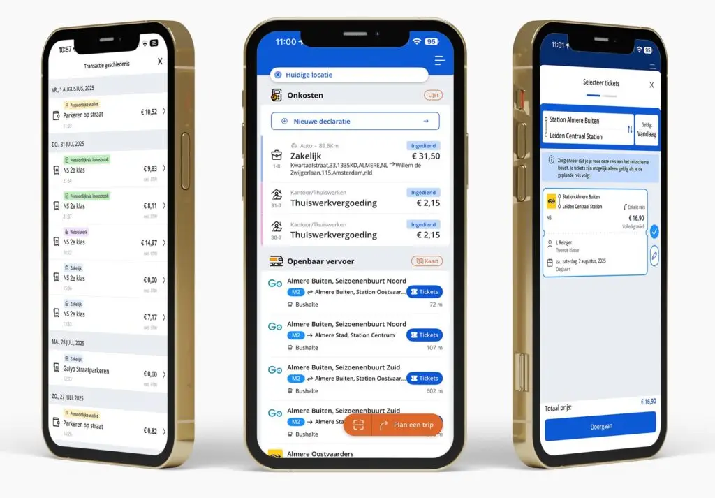 Mobiliteitsapp voor mobiliteitskaart