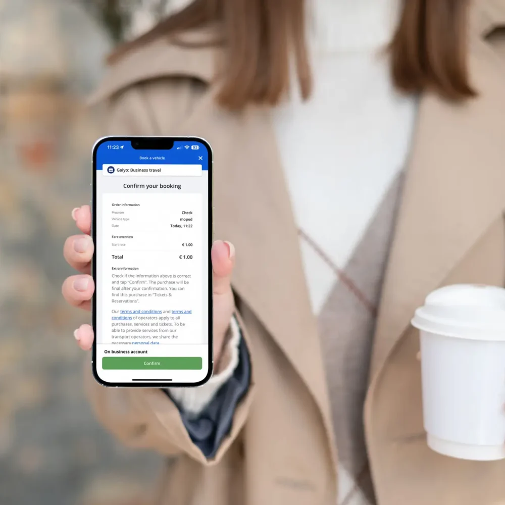Gaiyo Business booking