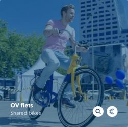 Combineer je treinreis met een OV-fiets